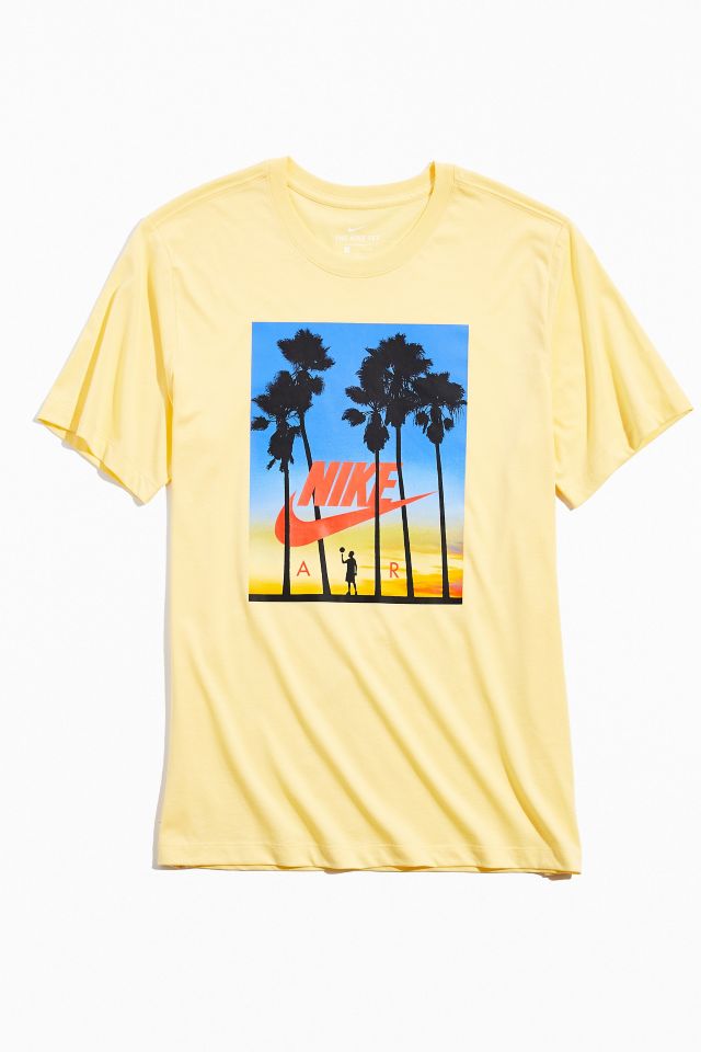 Palm tree cheap nike shirt