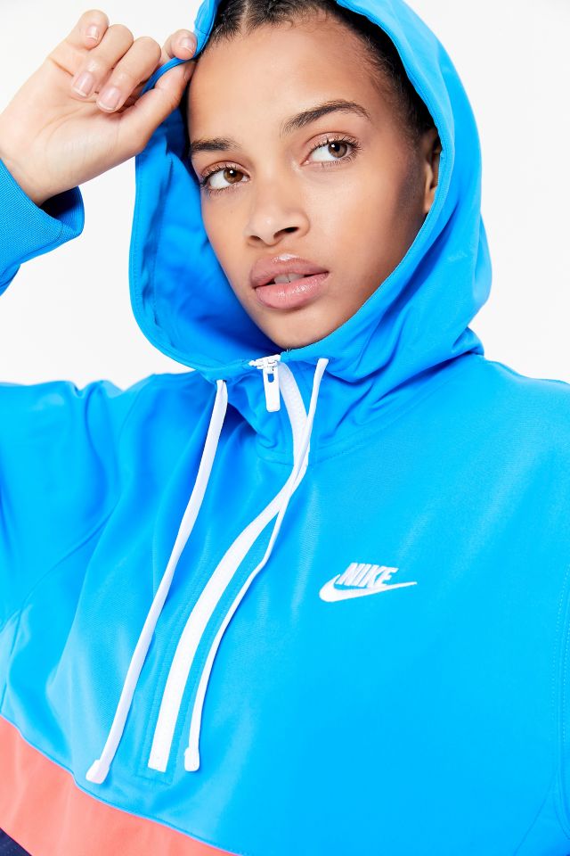 Nike Colorblock Hooded Half-Zip Sweatshirt #1