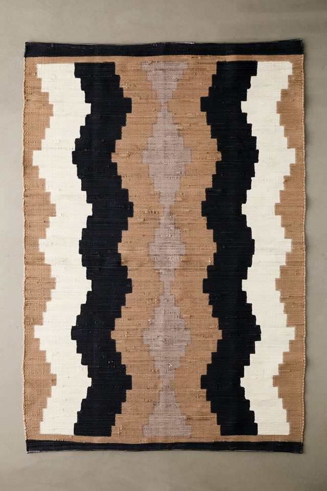 Tevyn Printed + Woven Rug | Urban Outfitters