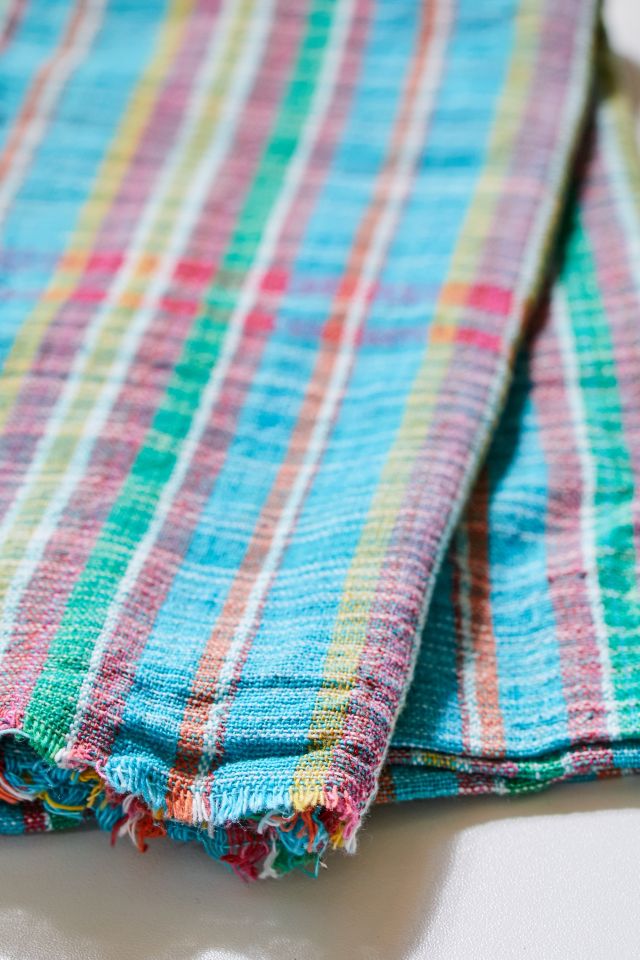 Auntie Oti Handwoven Striped Gauze Towel #2
