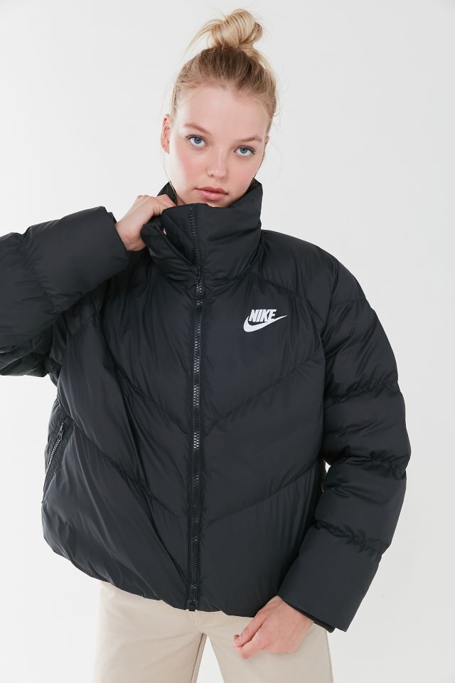 Nike puffer jacket store no hood