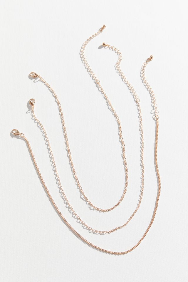 Ensemble de colliers à chaîne simple #2