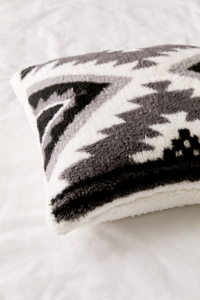 Coussin Décoratif Sherpa Imprimé Eudora #1