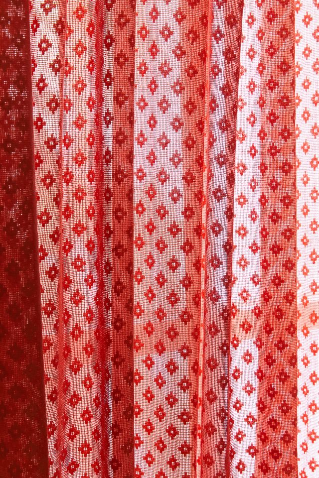 Ayala Geo Lace Window Panel #3