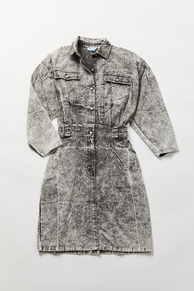 Acid wash hot sale jean dress