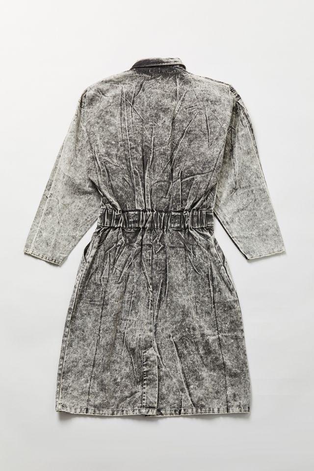 Vintage Acid Wash Denim Shirt Dress | Urban Outfitters