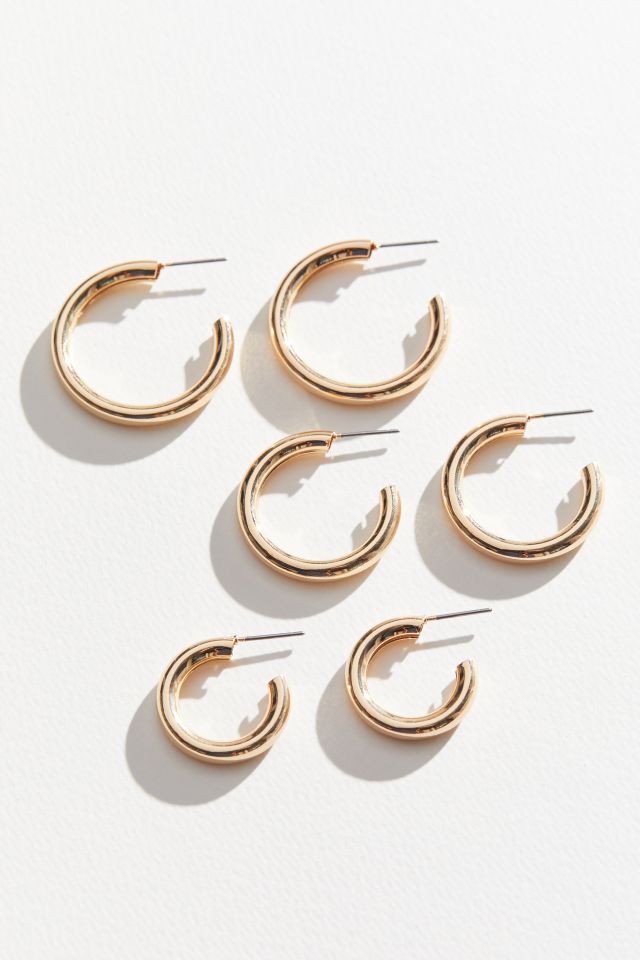 Ensemble de Boucles d'Oreilles Creuses #2