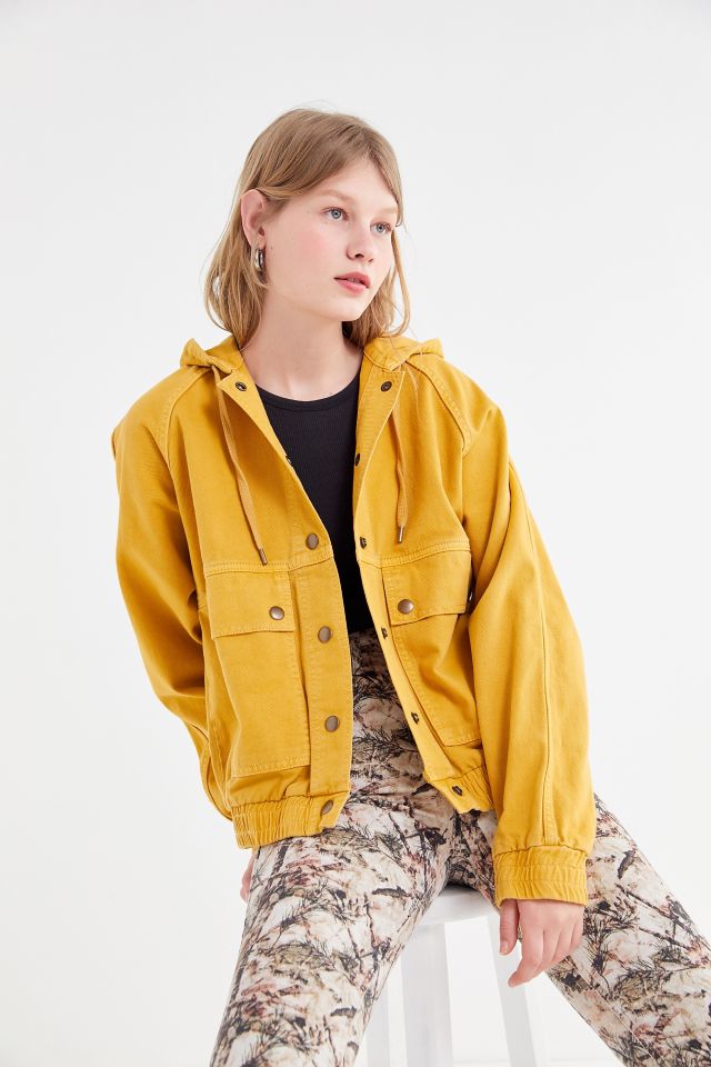 Blouson aviateur à capuchon Rowan UO #1