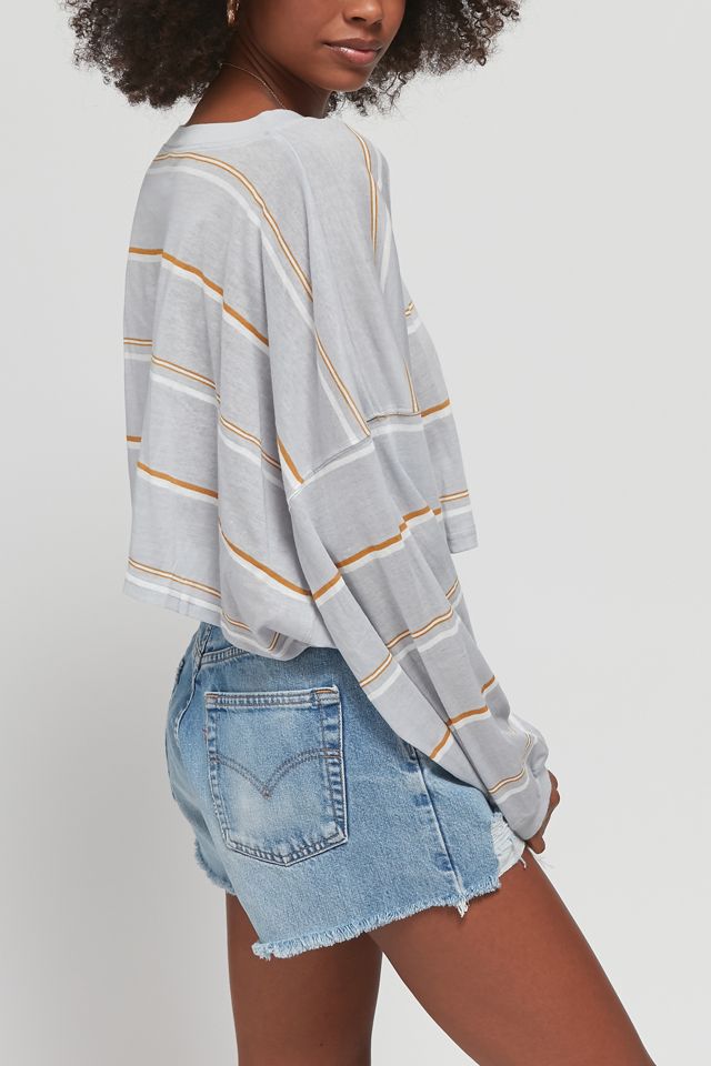 Out From Under Ella Long Sleeve Slouchy Tee #3