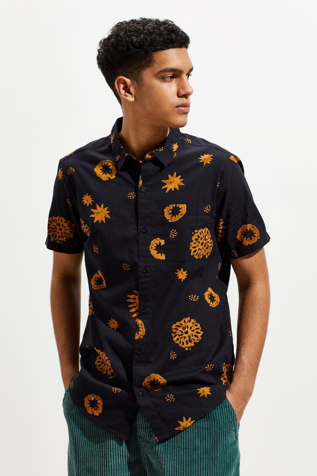 Rolla’s Golden Sun Short Sleeve Button-Down Shirt | Urban Outfitters