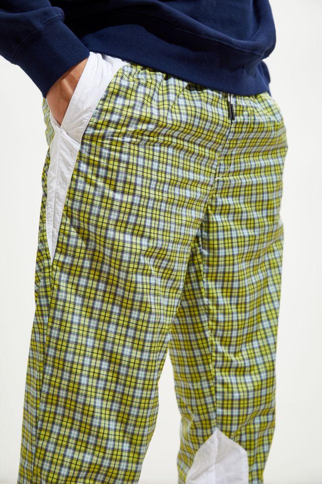 Urban outfitters yellow outlet plaid pants