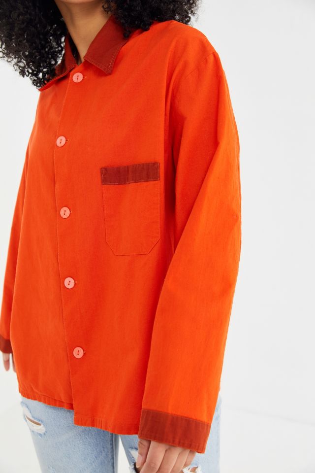 Vintage Overdyed Button-Front Shirt #1