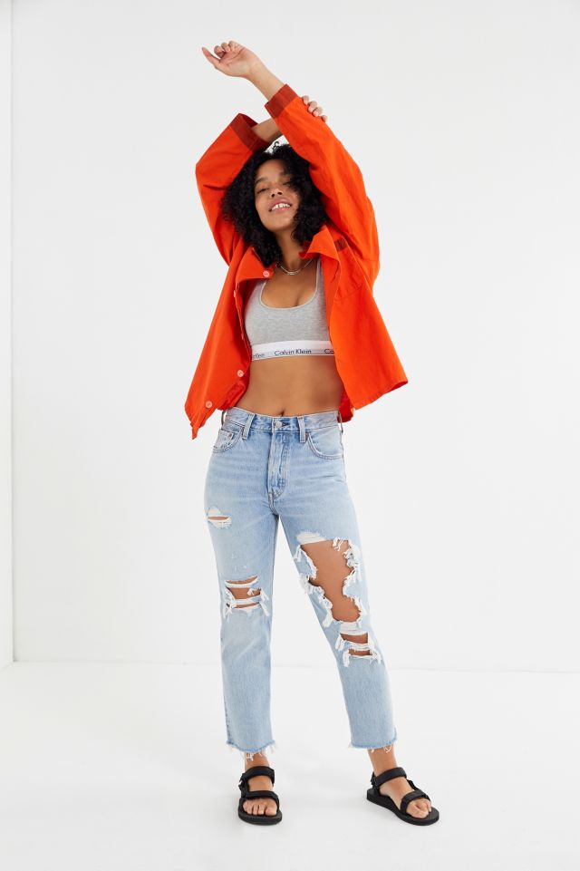 Vintage Overdyed Button-Front Shirt #3