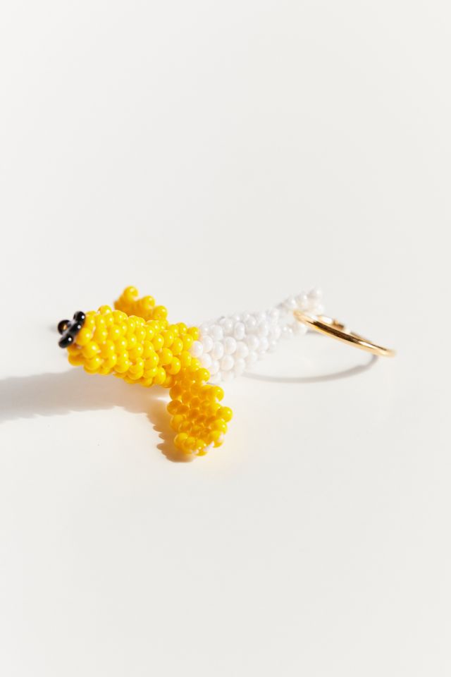 Pura Utz Beaded Banana Single Earring #2