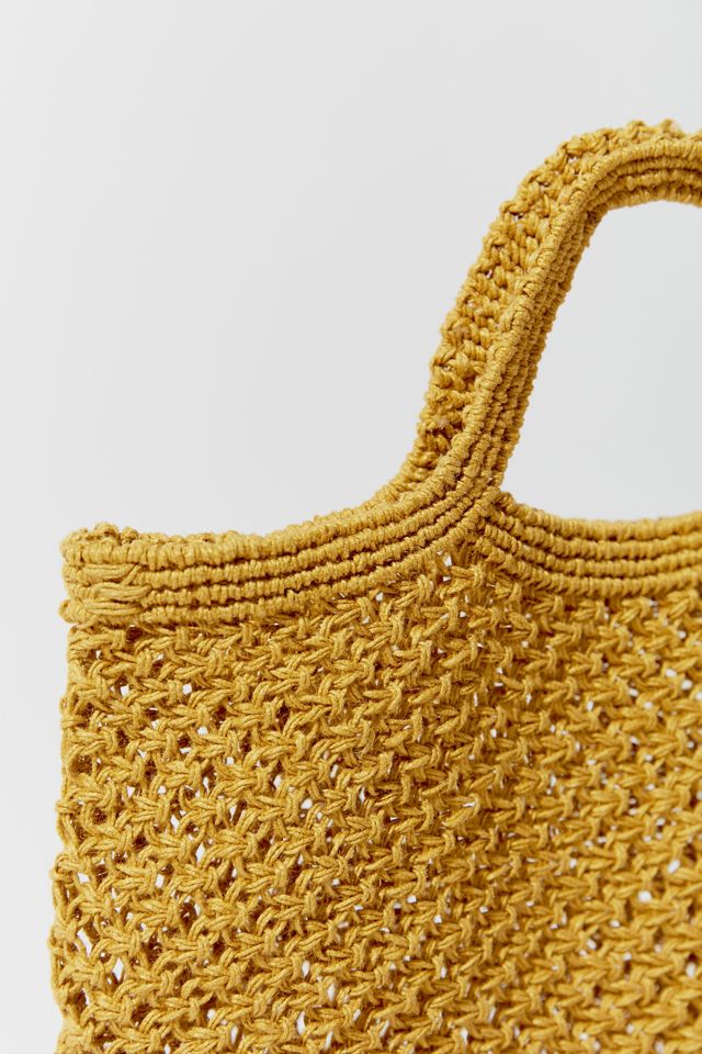 Woven Burlap Tote Bag #2