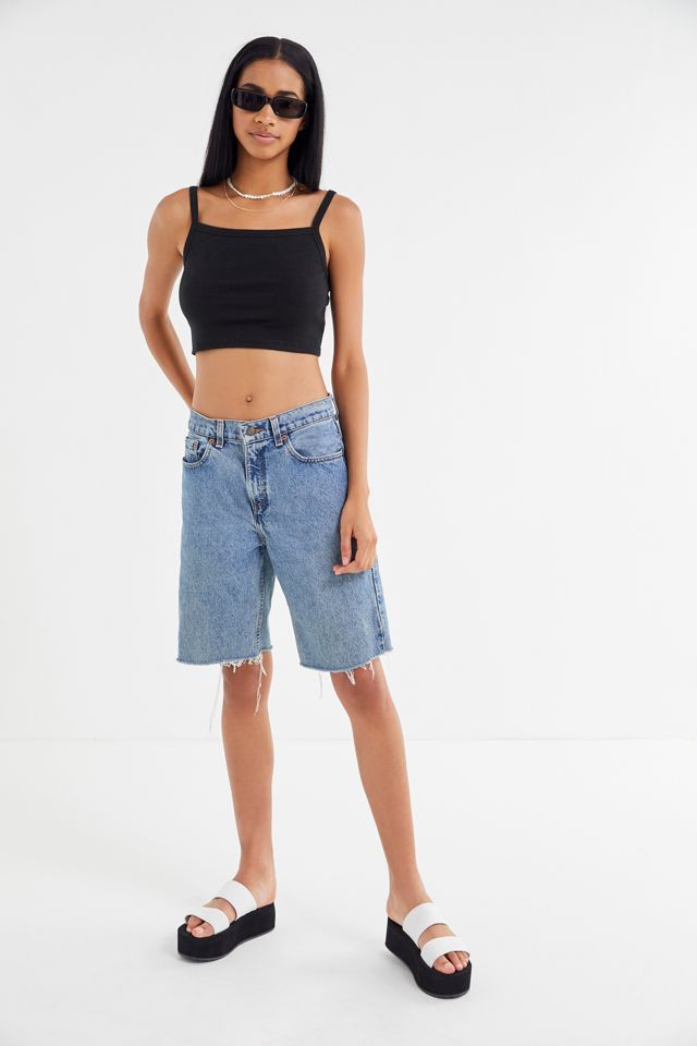 Urban Renewal Recycled Levi’s Denim Bermuda Short #2