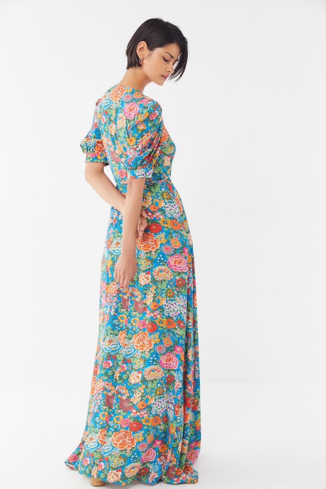 Perseverance London Elysian Day Wrap Maxi Dress #1