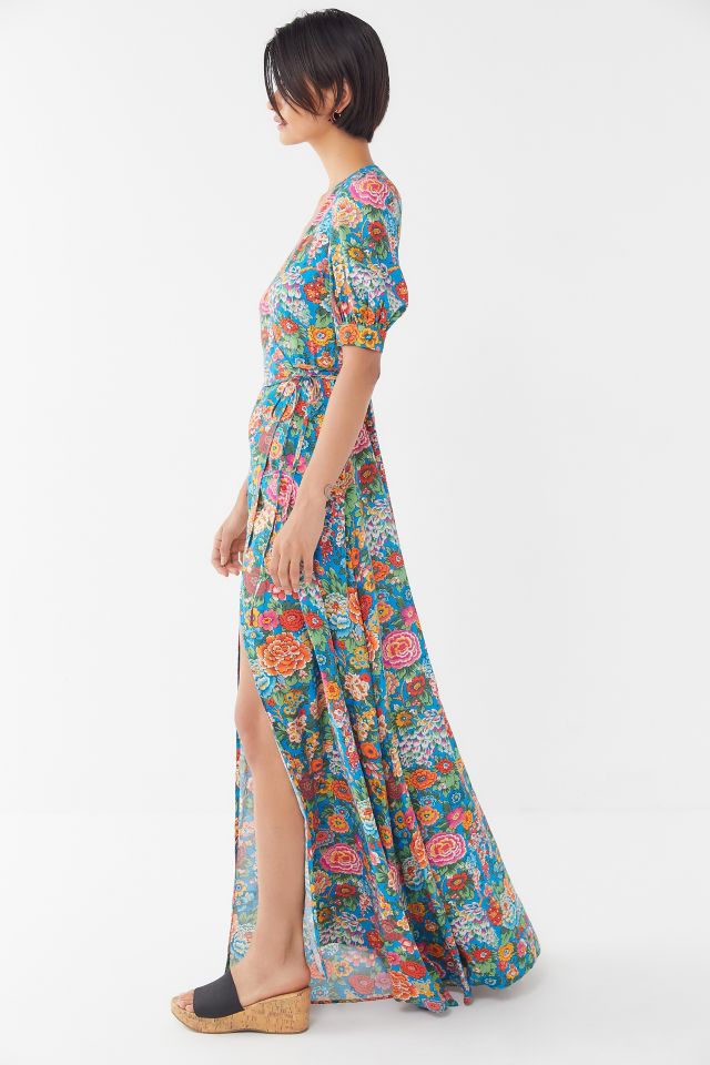 Perseverance London Elysian Day Wrap Maxi Dress #3