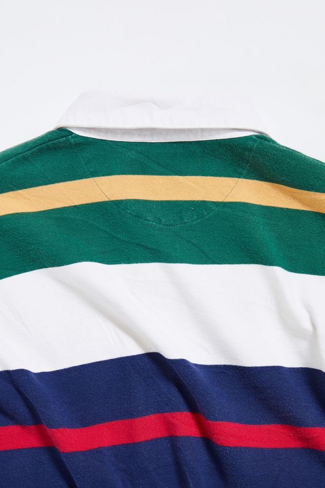 Vintage Chaps Big Stripe Rugby Shirt #3
