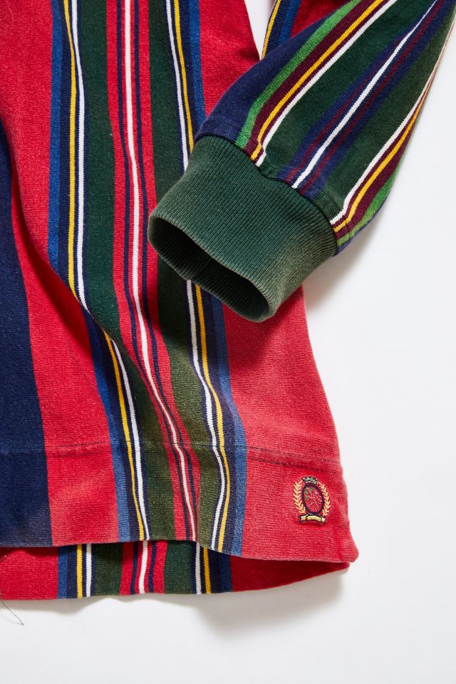 Vintage Tommy Hilfiger Rainbow Stripe Rugby Shirt #2