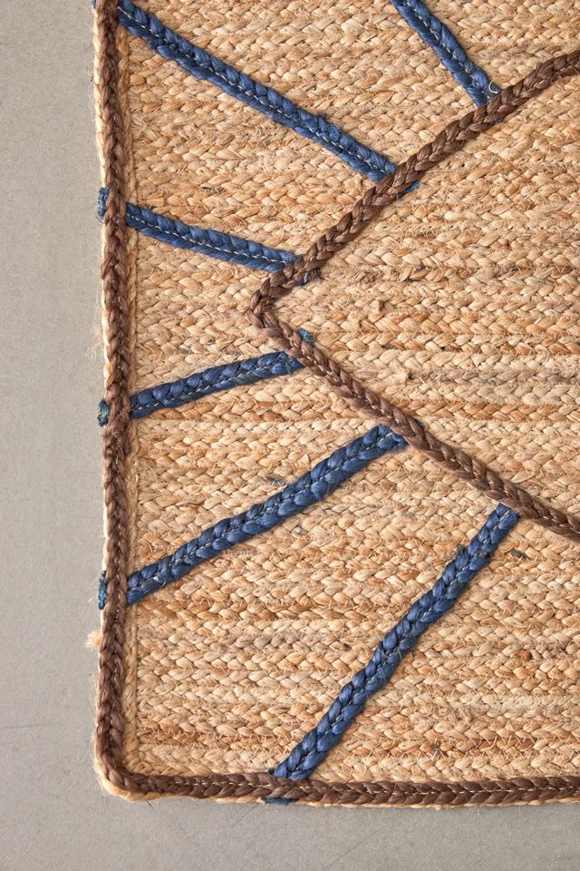 Braided Eye Jute Rug #2