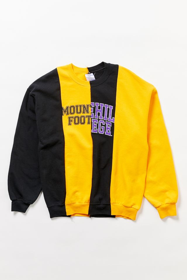 Black yellow sweatshirt new arrivals