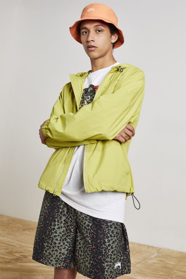 Neon hot sale windbreaker jacket