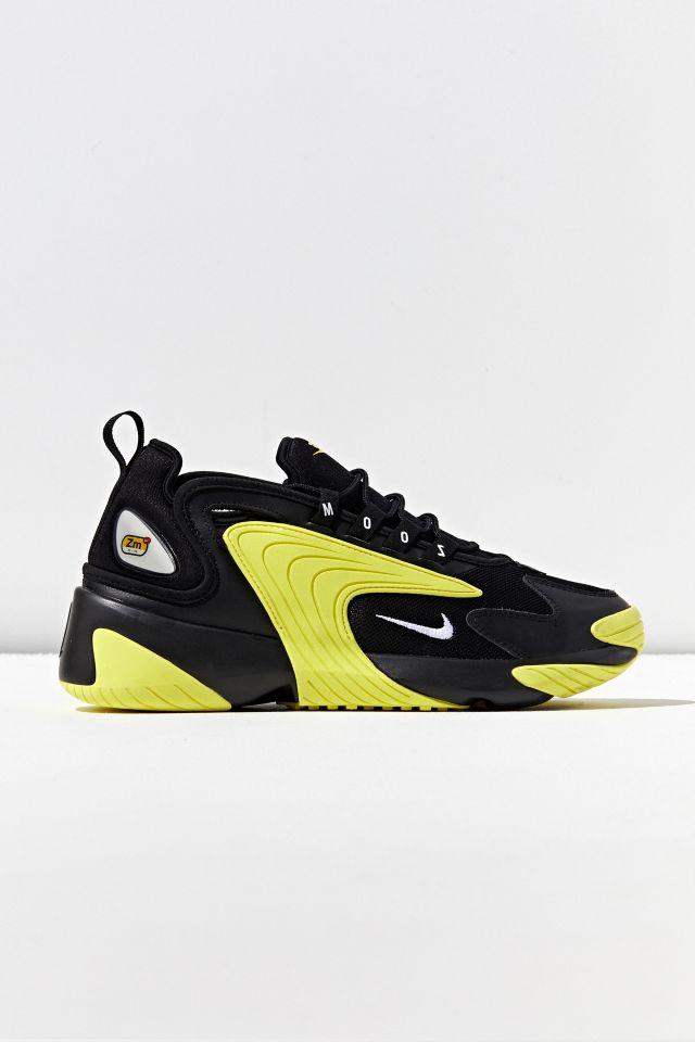 Nike zoom 2k 2025 black yellow