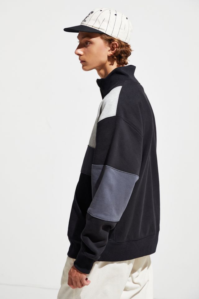 Champion Reverse Weave Colorblock Half-Zip Sweatshirt  #2
