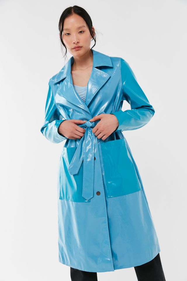 UO Colorblock Longline Raincoat #2