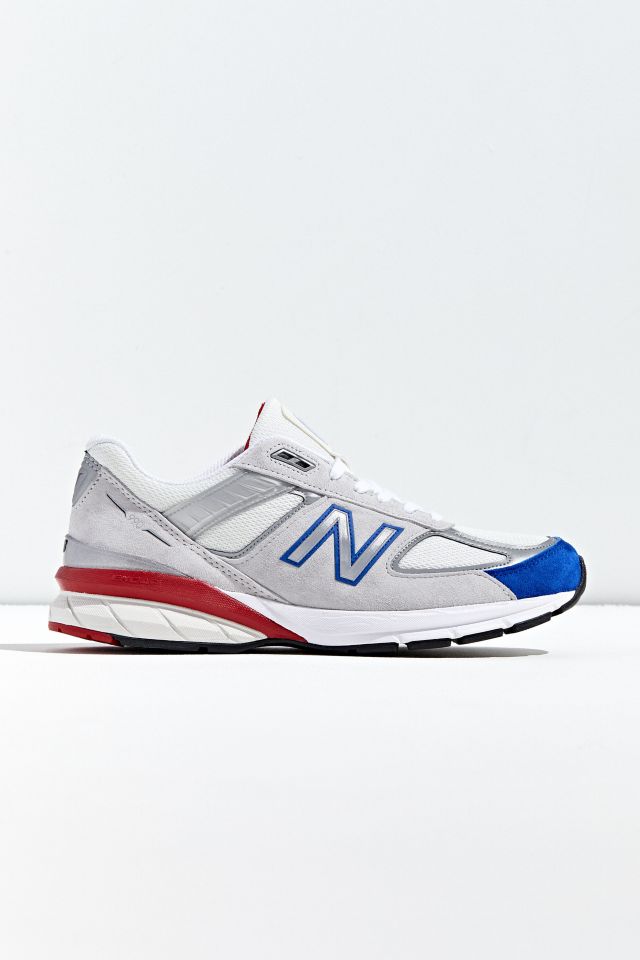 New balance 990v5 red white and blue online