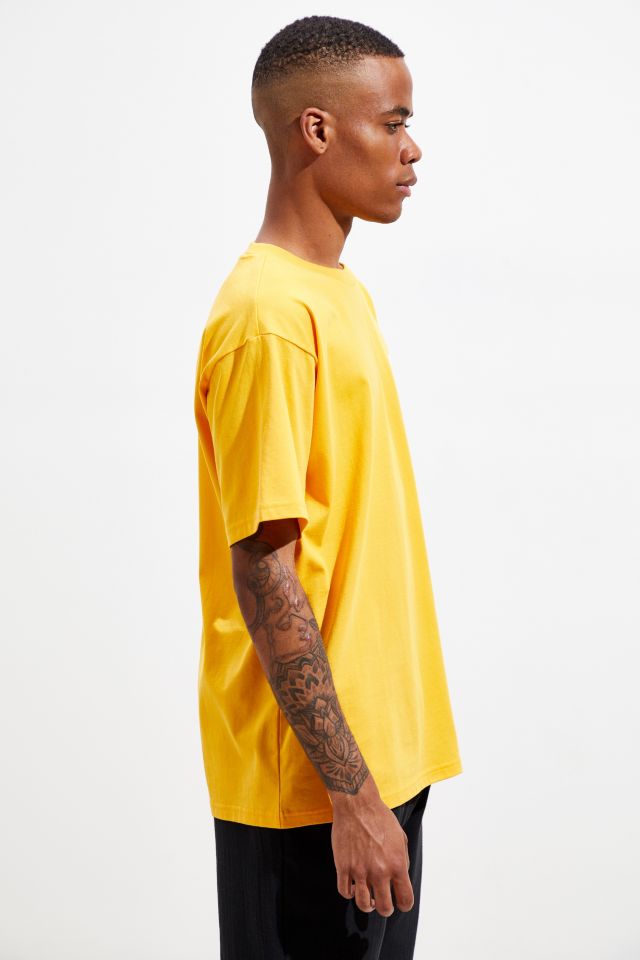 adidas Skateboarding Pillar Yellow Tee  #3