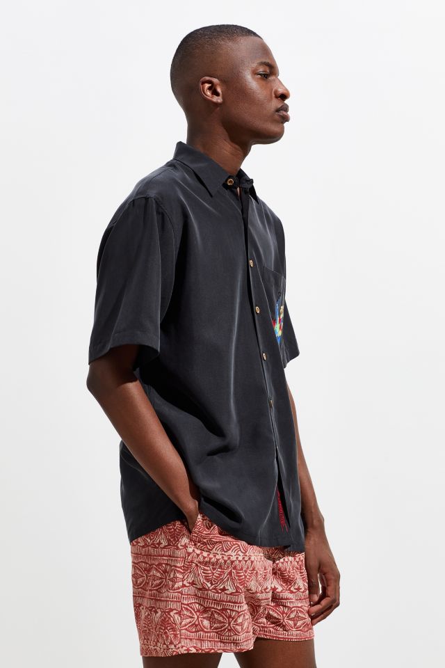 Bamboo Cay Always 5 O’Clock Short Sleeve Button-Down Shirt  #3