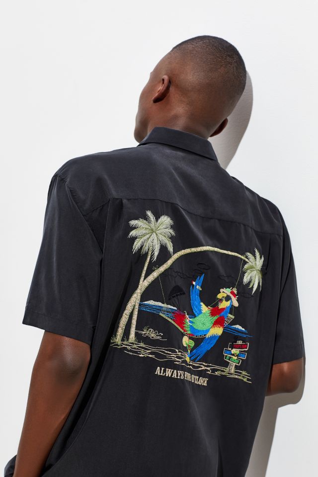 Bamboo Cay Always 5 O’Clock Short Sleeve Button-Down Shirt  #4