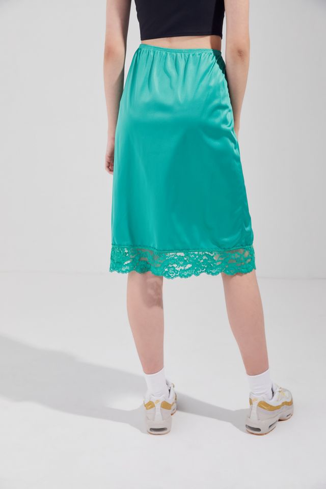 Vintage Overdyed Slip Skirt #1