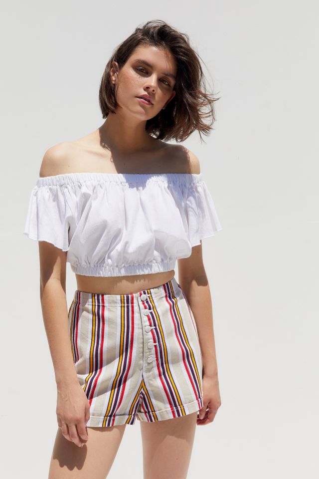 Urban outfitters sales striped shorts