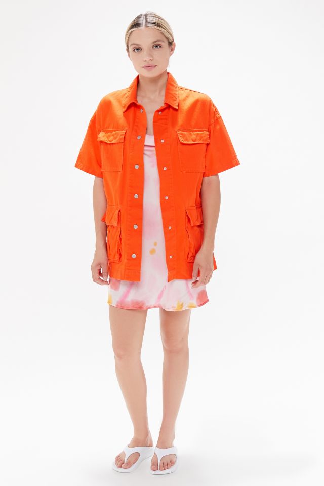 UO Hugo Short Sleeve Safari Jacket #2