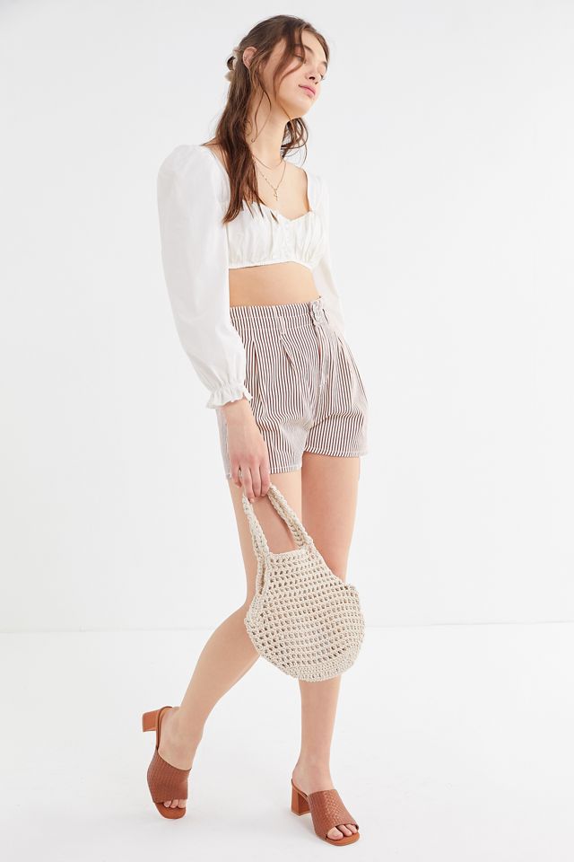 BDG Jordi Striped Trouser Short #1