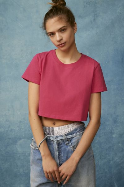 Urban Outfitters Uo Best Friend Tee In Bright Red