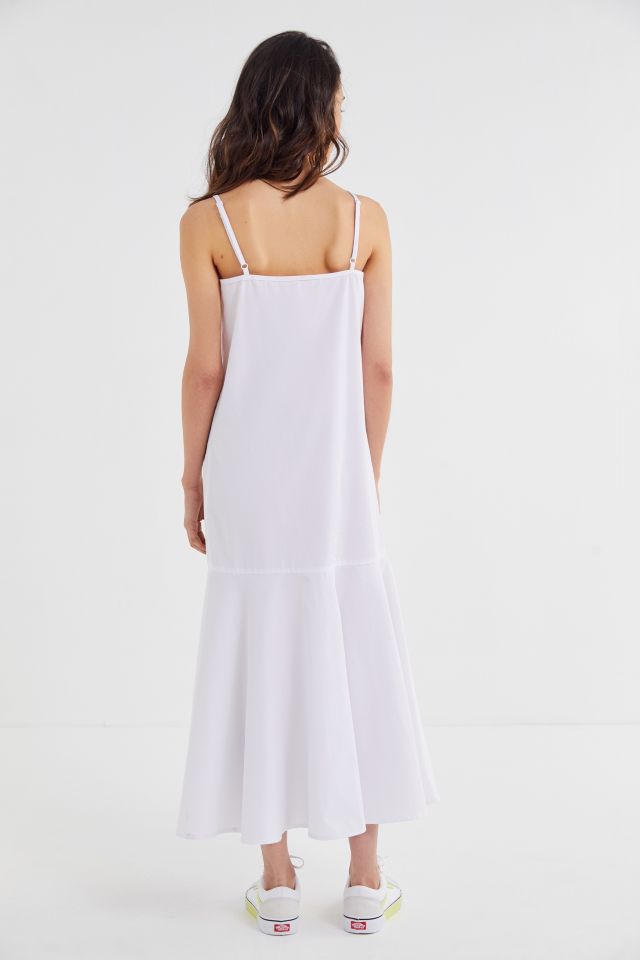 Urban Renewal Remnants Poplin Tiered Midi Dress #2