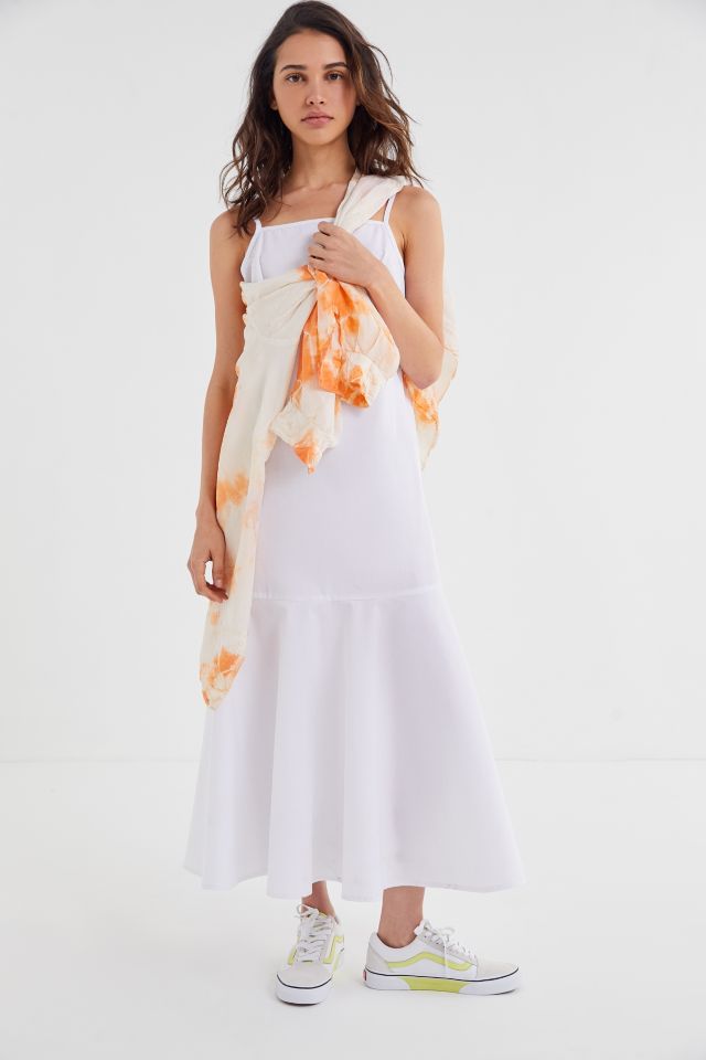 Urban Renewal Remnants Poplin Tiered Midi Dress #3