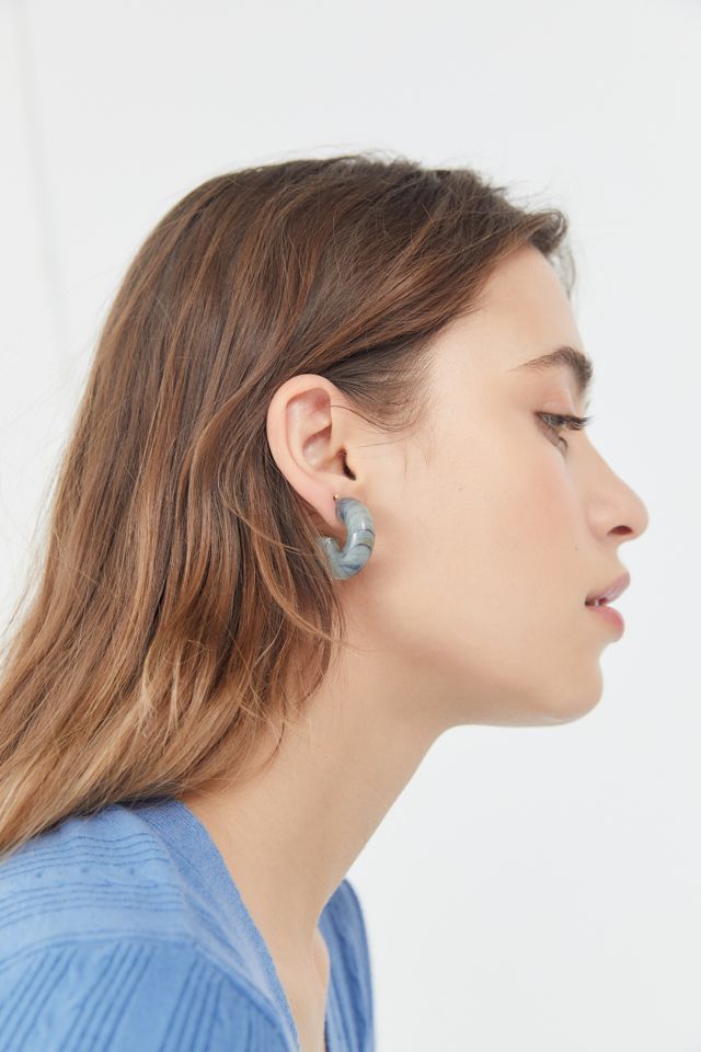 Lea Entwined Hoop Earrings
