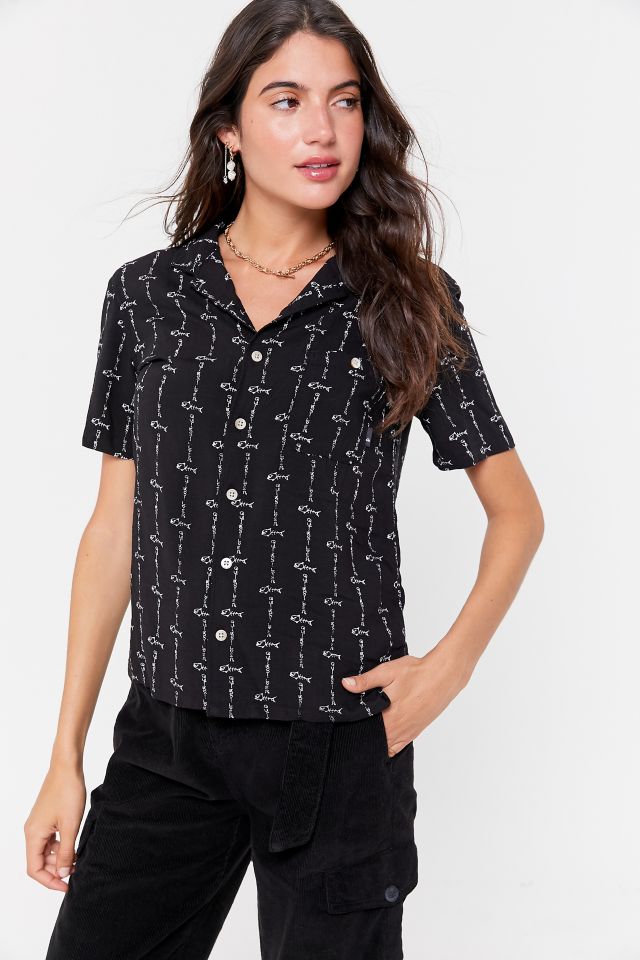 Quiksilver Printed Button-Down Camp Shirt #3