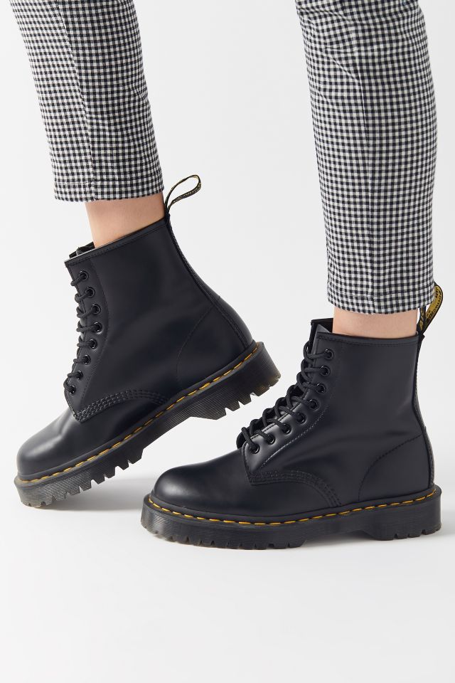 Dr martens 1460 bex smooth leather hot sale platform boots