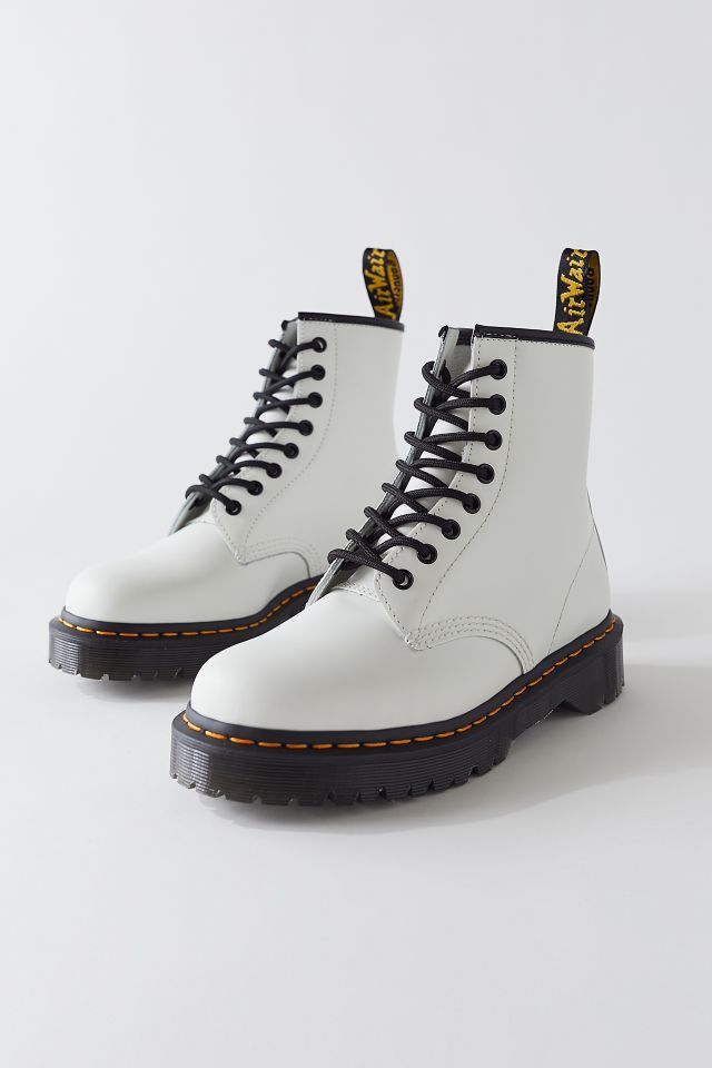 dr martens holly ribbon flatform shoes