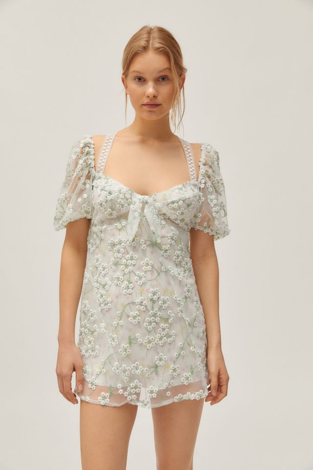 Eclair mini dress 2025 for love and lemons