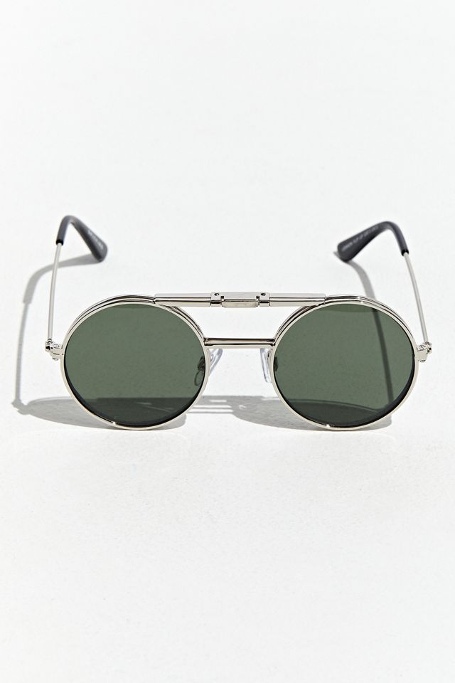 Glasses Spitfire Lennon 2 Lennon Flip // Silver Black  display picture 2