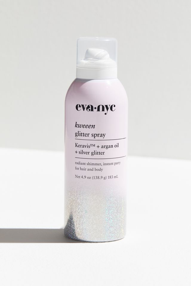 Kweeen Silver Glitter Spray - Eva Nyc