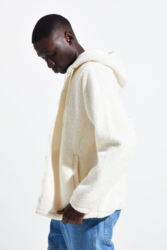 Urban outfitters sherpa hoodie sale