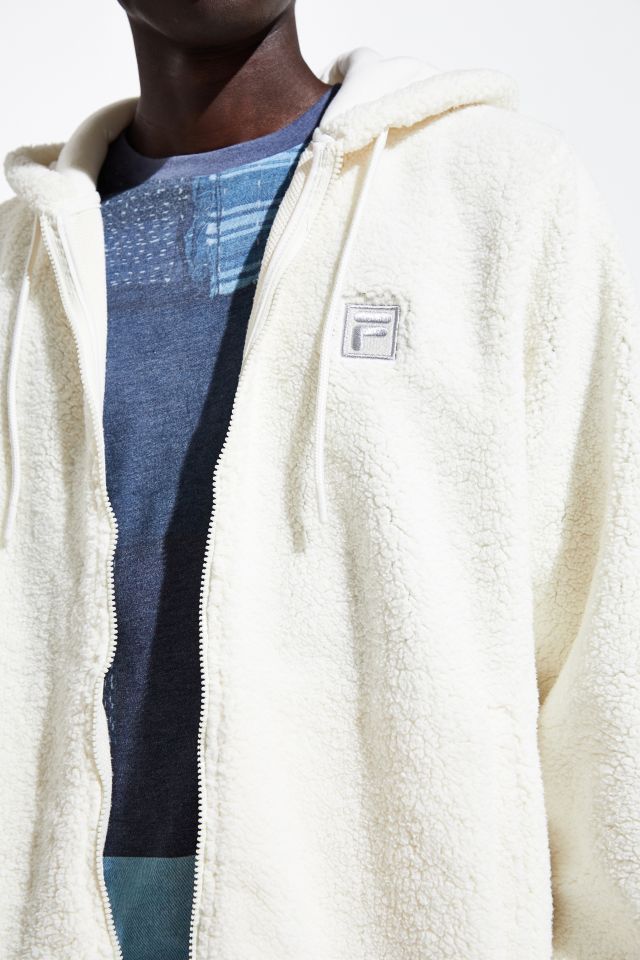 FILA UO Exclusive Full-Zip Cozy Sherpa Hoodie Jacket #3